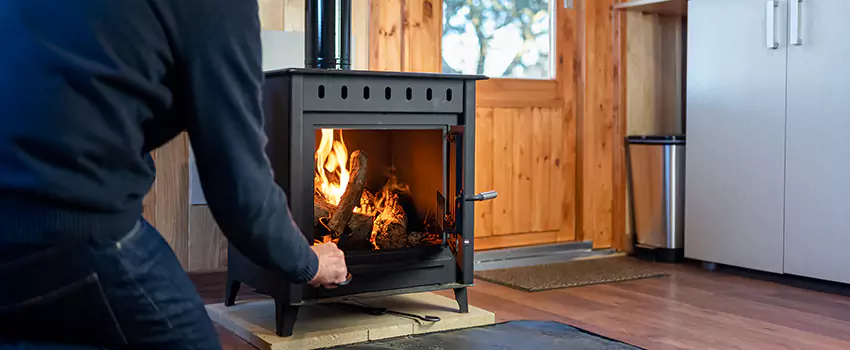 Open Hearth Wood Fireplace Installation in Maumelle, AR